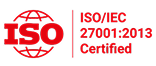 ISO/IEC 27001:2013 Certified