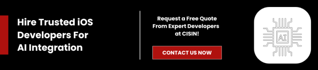 Hire Trusted iOS Developers For AI Integration
