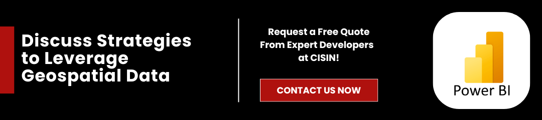 CTA: Discuss strategies to leverage geospatial data. 