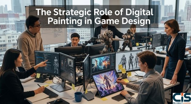 The Strategic Role of Digital Painting in Game Design