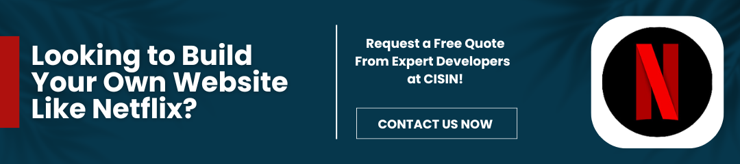 Looking To Build Your own Website Like Netflix?