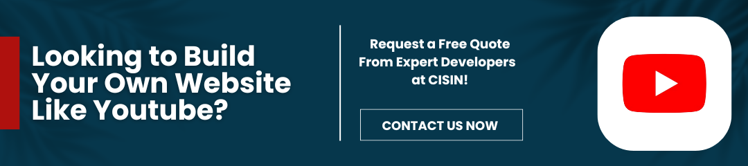 Looking To Build Your own Website Like YouTube?