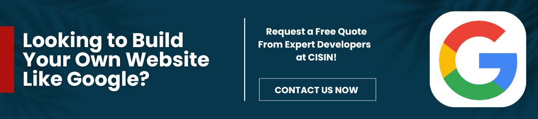 Looking To Build Your Own Website Like Google?