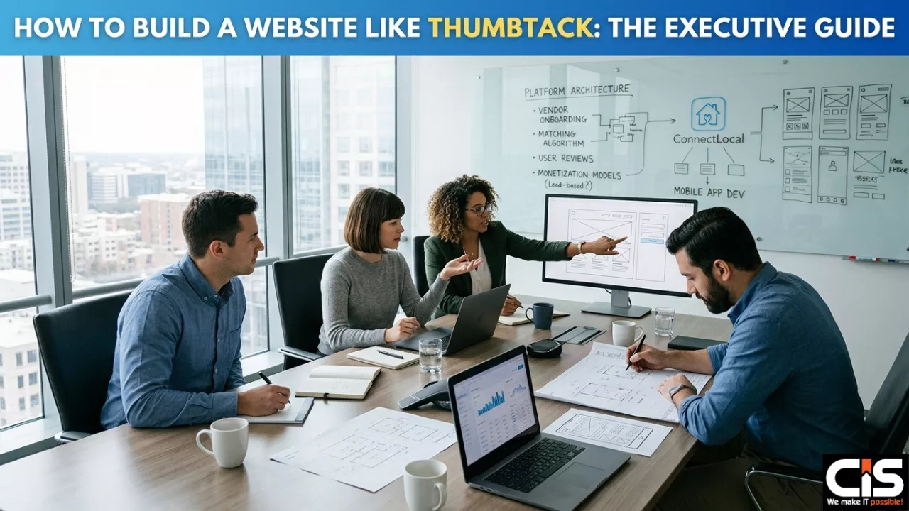 How to Build a Website Like Thumbtack: The Executive Guide