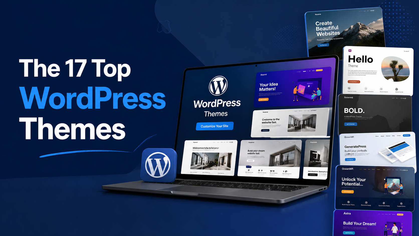 The 17 Top WordPress Themes (Free & Paid Options)