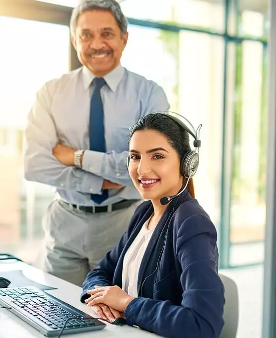 Corporate team meeting