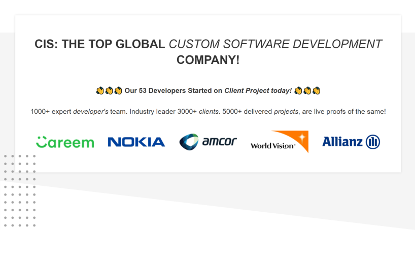 CIS: Software Development Services